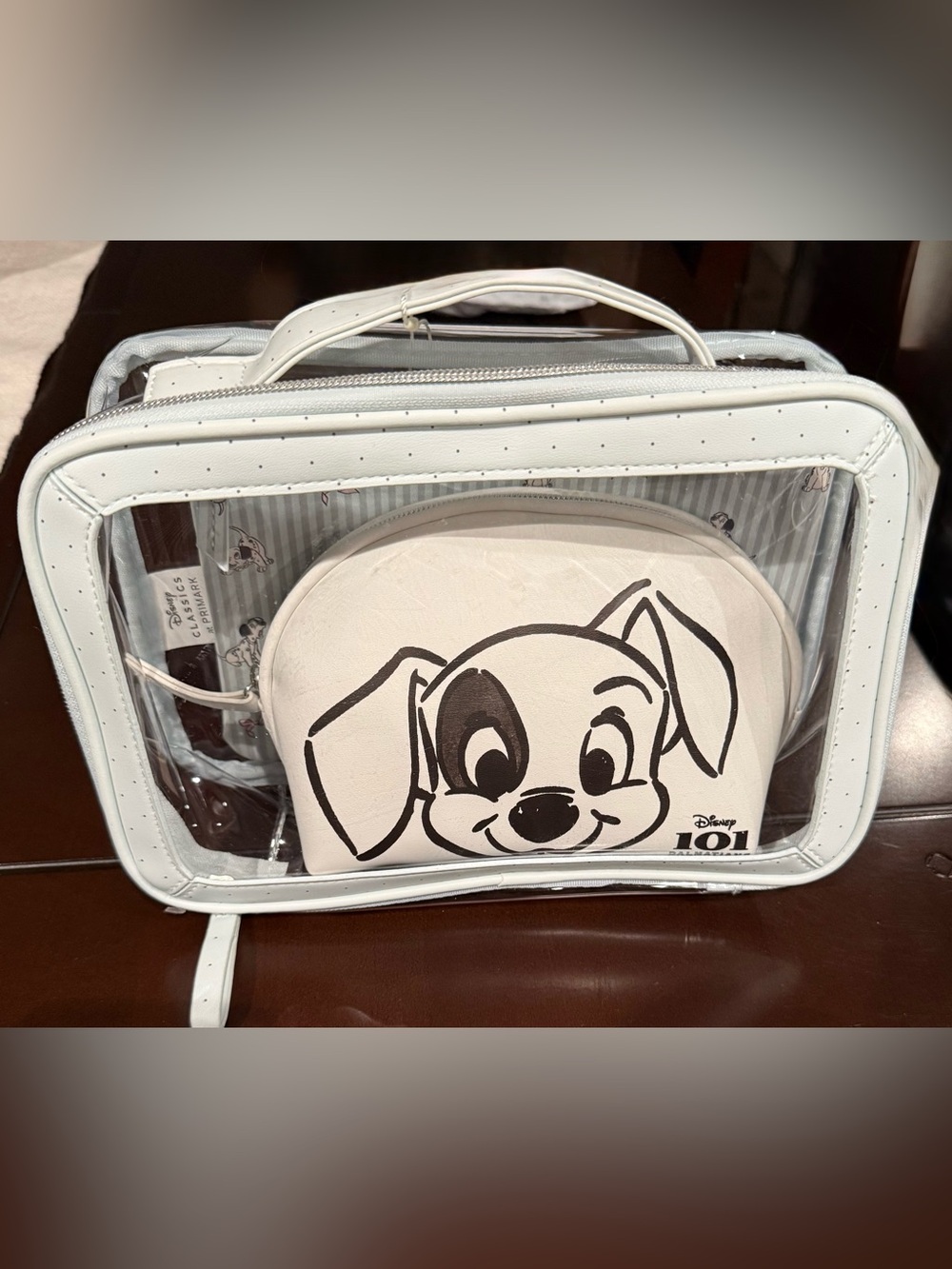 Disney x Primark 101 Dalmatians 3 piece Travel Bag Set *NWT